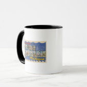 Mug Sault Ste. Marie, Michigan - Grande Lettre (Devant gauche)