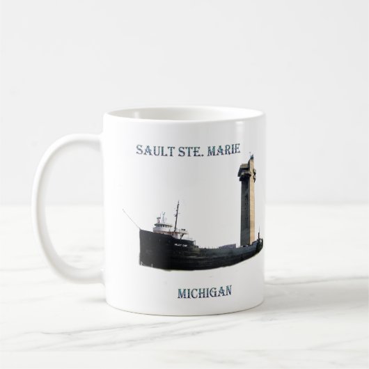 Mug Sault Ste. Marie, muscade du Michigan (Gauche)