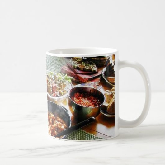 Mug Saumon de nourriture (Droite)