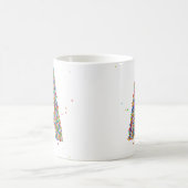 Mug Saupoudrer Conception Monogramme Une première tass (Centre)