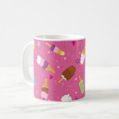 Mug Saupoudrer, cupcakes, glaces et coquelicots (Devant gauche)