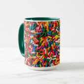 Mug Saupoudrer de bonbons (Devant gauche)