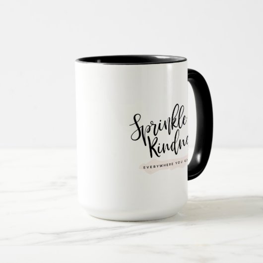 Mug Saupoudrer la boue de douceur (Devant droit)