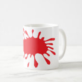 Mug Saupoudrer la pâte à café (Devant droit)