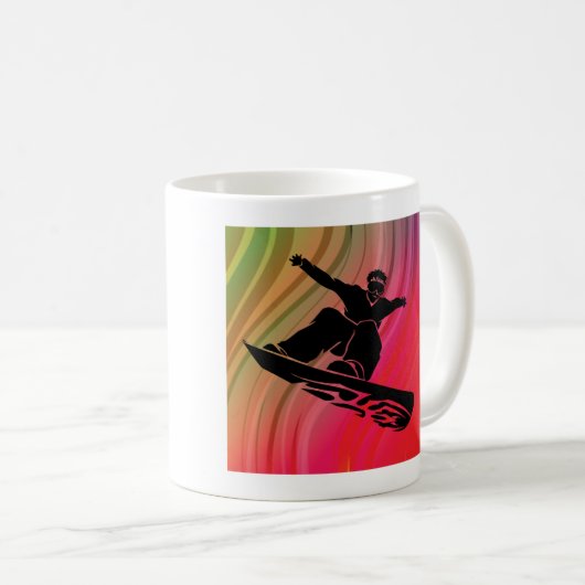 Mug Saut à neige (Devant droit)