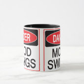Mug saute de humeur de danger (Centre)