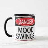 Mug saute de humeur de danger (Gauche)
