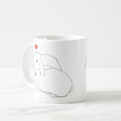 Mug Sauter Bunnies Musique (Devant gauche)