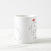 Mug Sauter Bunnies Musique (Centre)