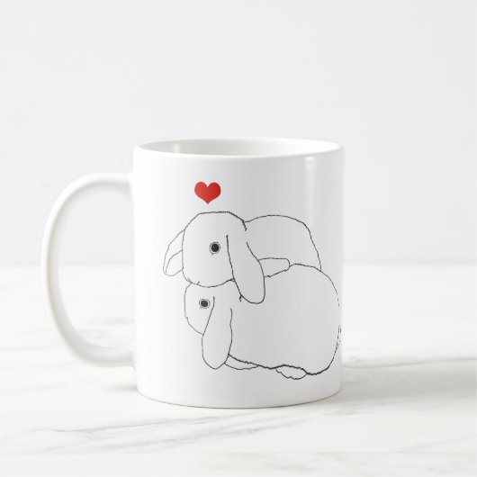 Mug Sauter Bunnies Musique (Gauche)