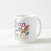 Mug Sauter dans l'amour (Devant droit)