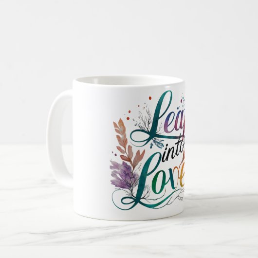 Mug Sauter dans l'amour (Devant gauche)