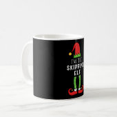 Mug Sauter Elf Noël Correspondant cadeau de famille (Devant gauche)