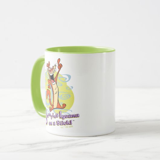 Mug Sauter Igauna sur une bâche!™ (Devant gauche)