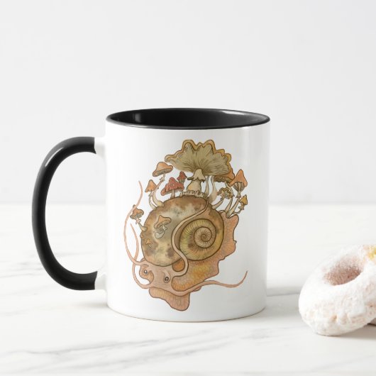Mug Sauter la boue escargots (Avec donut)
