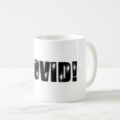 Mug Sauter la pâte de café au café (Devant droit)