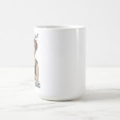 Mug Sauter le régime Manger le gâteau Rétro (Centre)
