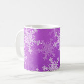 Mug Sauterelle violette de Noël (Devant gauche)