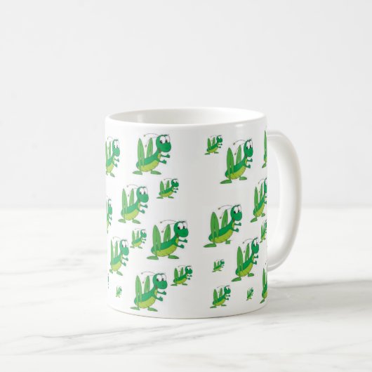 Mug sauterelles (Devant droit)