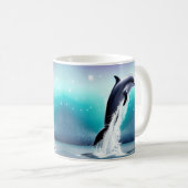 Mug Sauts De Dauphins Dans L'Océan (Devant droit)