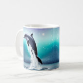 Mug Sauts De Dauphins Dans L'Océan (Devant gauche)