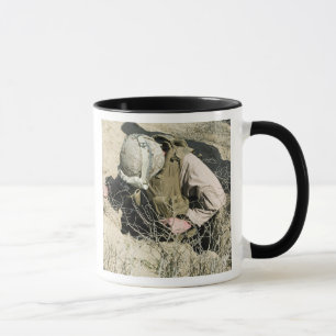 Mug Sauts de marine des USA en bas d'un trou