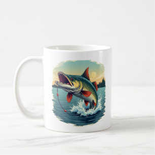 Mug Sauts de pêche de l'esturgeon - Camion de café gra