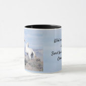 Mug Sauvage et libérez en lavabo de sable (Centre)