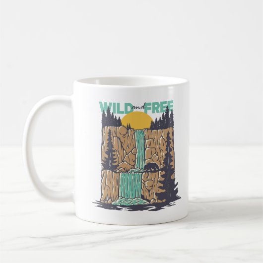 Mug Sauvage et libre (Gauche)
