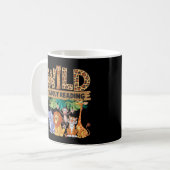 Mug Sauvage sur la lecture Imprimé léopard Mignon Anim (Devant gauche)