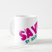 Mug SAUVÉ par Jésus-Christ (Devant gauche)