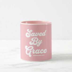 Mug Sauvé Par Les Éphésiens De Grâce 2:8-9