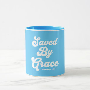 Mug Sauvé Par Les Éphésiens De Grâce 2:8-9