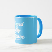 Mug Sauvé Par Les Éphésiens De Grâce 2:8-9 (Devant droit)
