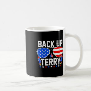 Mug Sauvegarder Terry Funny 4 juillet nous Drapeau Pat