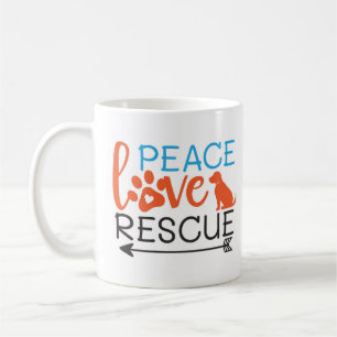Mug Sauver des Chiens Amour Paix