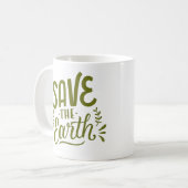 MUG SAUVER LA TERRE (Devant gauche)