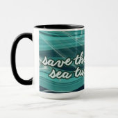 Mug Sauver la tortue de mer (Gauche)