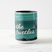Mug Sauver la tortue de mer (Centre)