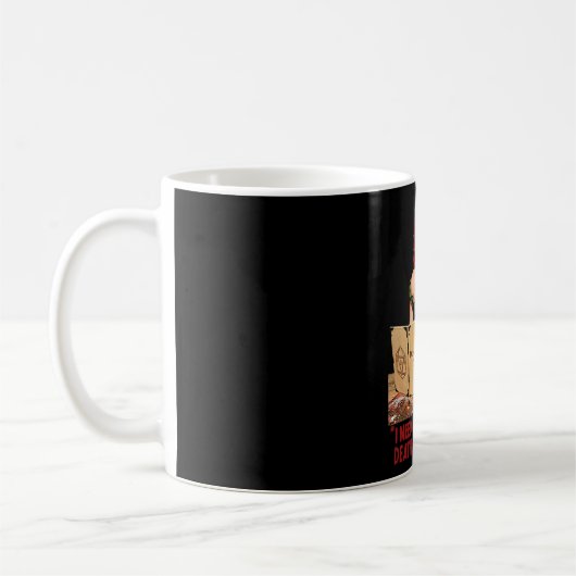 Mug Sauver le pouce par la mort (Gauche)