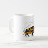 Mug Sauver les Animaux Manger les Gens (Devant gauche)