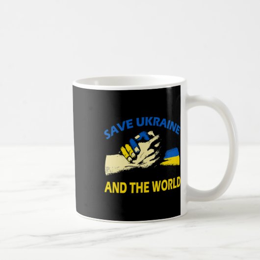 Mug Sauver l'Ukraine et le monde  (Droite)