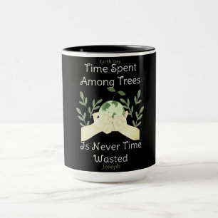 Mug sauver notre terre, jour des terres, aimer la terr