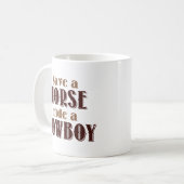 Mug Sauver Un Cheval (Devant gauche)