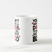 Mug Sauvez des vies Conception - Sensibilisation au do (Centre)