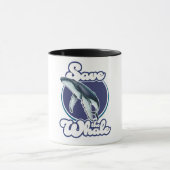 Mug Sauvez la baleine (Centre)