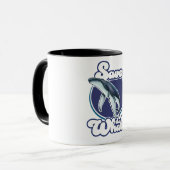 Mug Sauvez la baleine (Devant gauche)