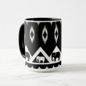 Mug Sauvez la boue combinée des éléphants (Devant gauche)