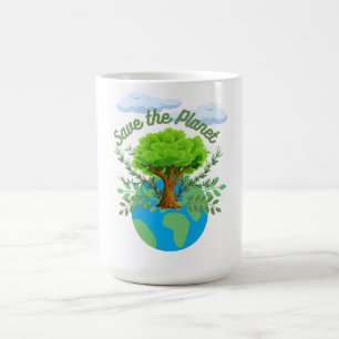 Mug Sauvez la boue de la planète