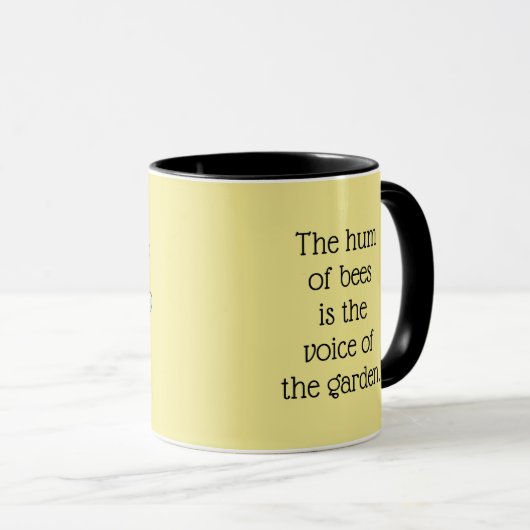 Mug Sauvez la boue des abeilles (Devant droit)
